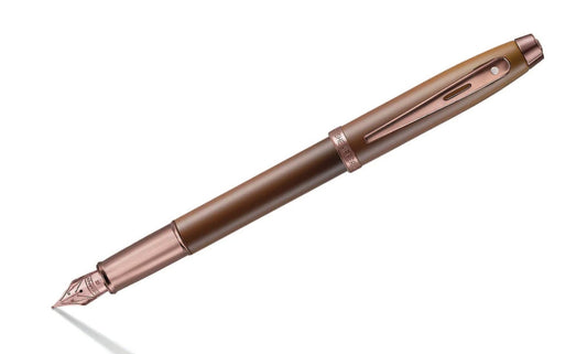 Gift Collection Sheaffer® 100 Coffee Edition Matt Brown Fountain Pen with Regal Brown PVD Trims