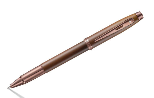 Gift Collection Sheaffer® 100 Coffee Edition Matt Brown Rollerball Pen with Regal Brown PVD Trims