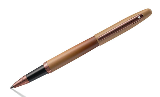 Sheaffer® VFM Coffee Edition Matt Brown Rollerball Pen with Regal Brown PVD Trims