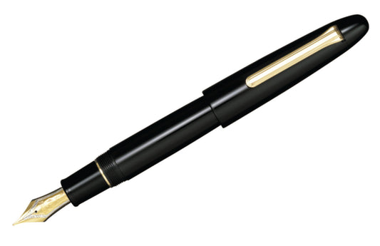 King of Pen Ebonite Gold Trim (21K Gold Nib)