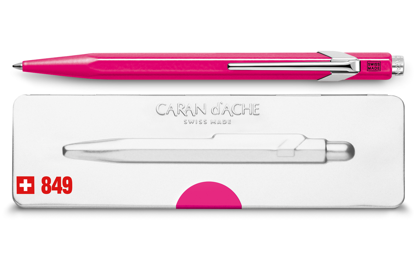 849 Pink Ballpoint Pen ( with Box )