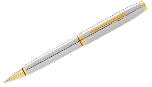 Coventry Chrome/Gold Ballpoint Pen