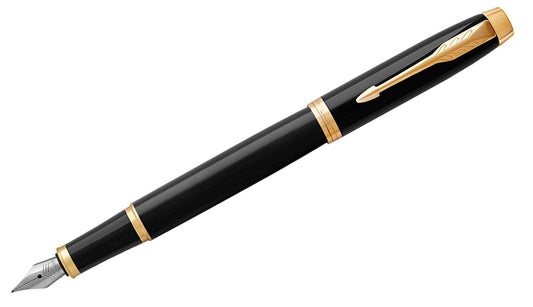 IM - Black With Gold Trim Fountain Pen