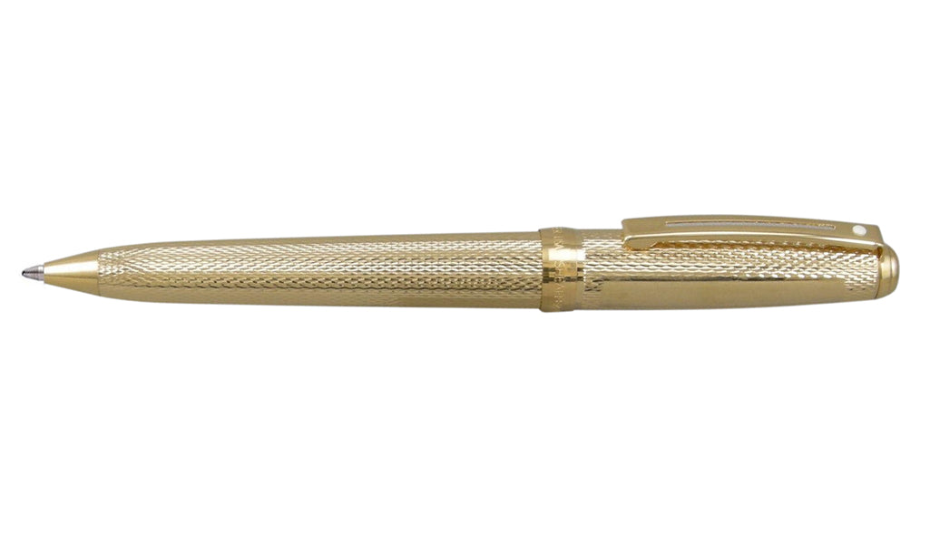 Prelude Barley Gold Plated Ballpoint Pen