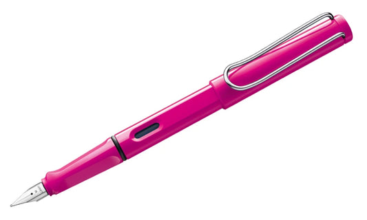 Safari Pink Fountain Pen