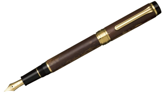 Kabazaiku Fountain Pen (Medium 14K Gold Nib with Gold Plating)